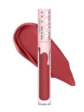 New Kylie Cosmetics Matte Liquid Lipstick Almost Ready - Deep Rose Full Coverage